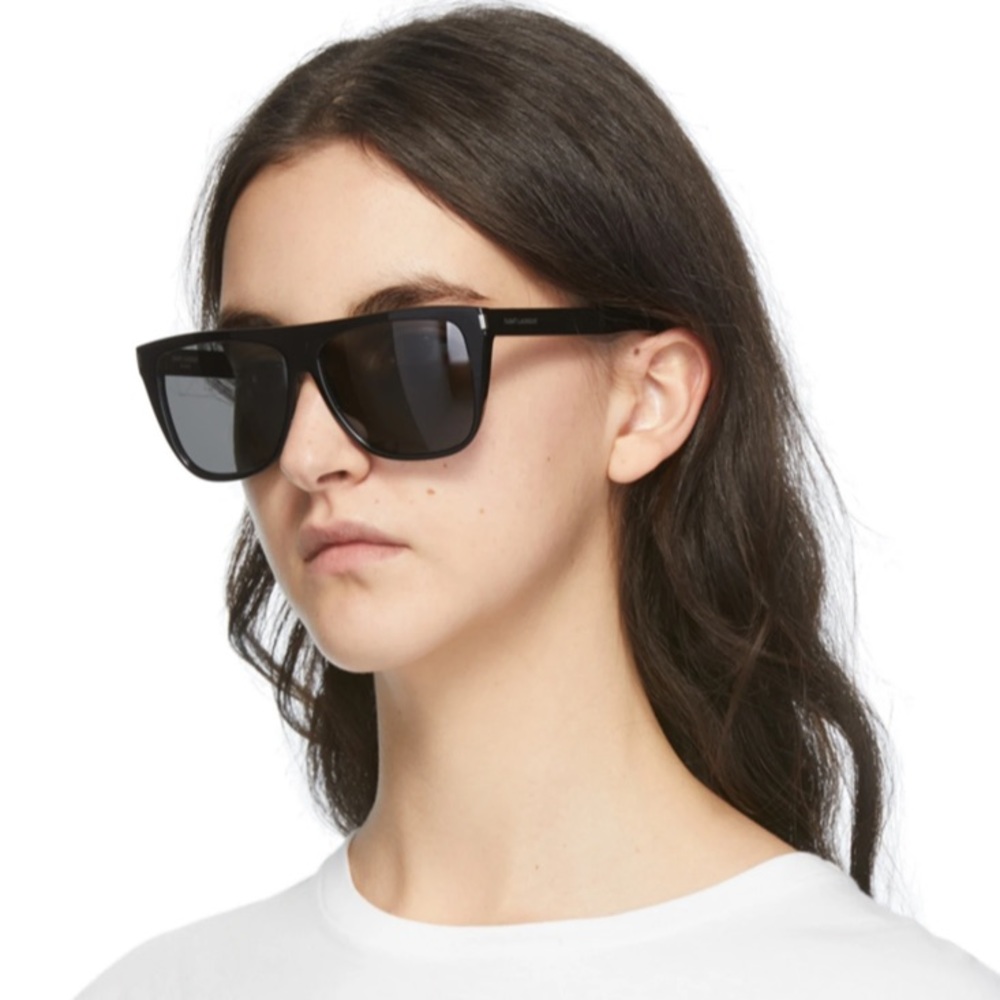 Saint Laurent D-frame acetate sunglasses with case AUTHENTIC